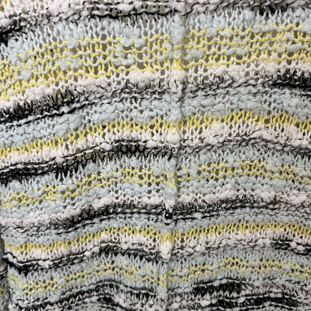 Free People Multicolor Striped V-Neck Sweater - Picture 3 of 4